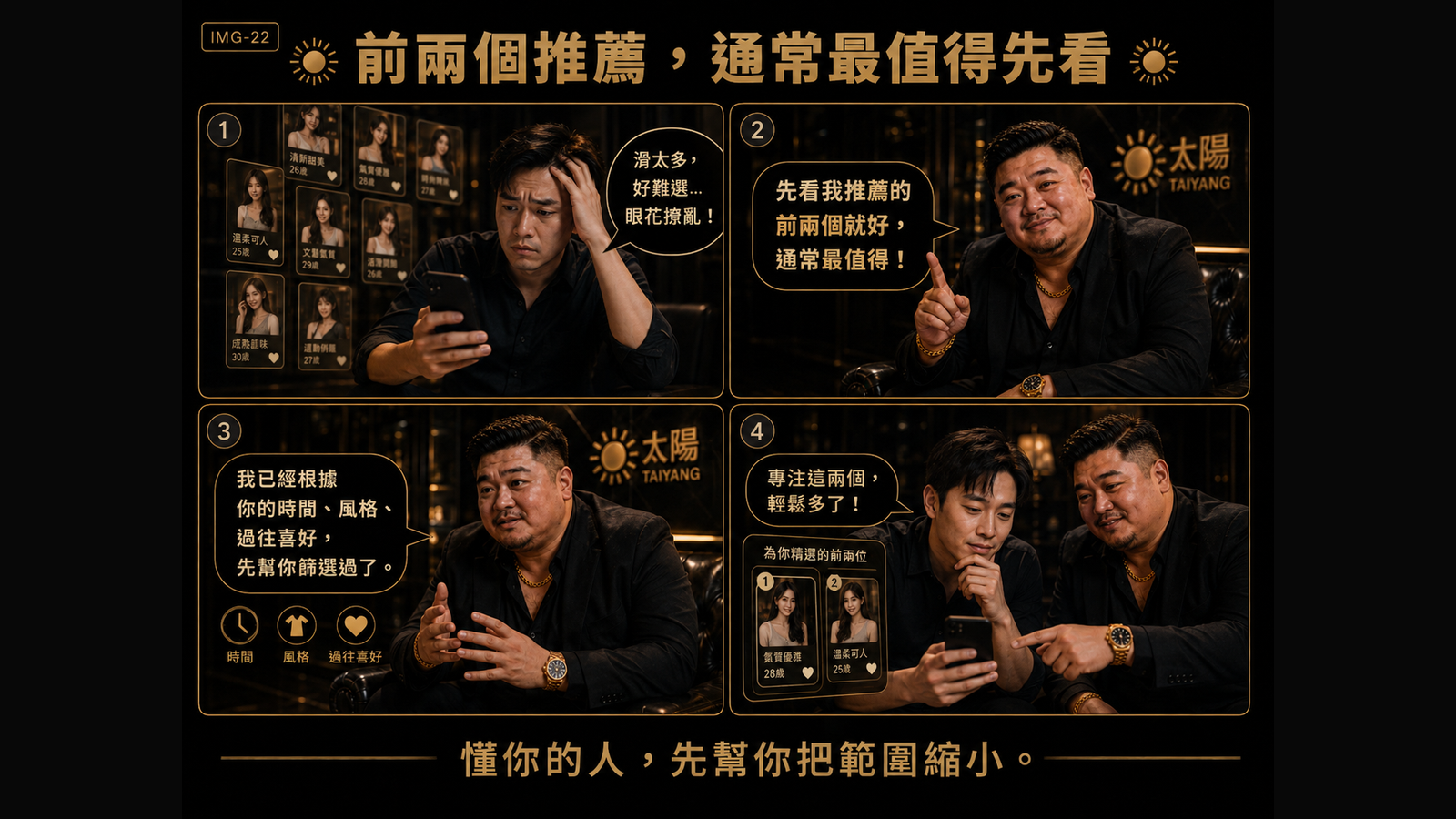 前兩個推薦通常最值得先看