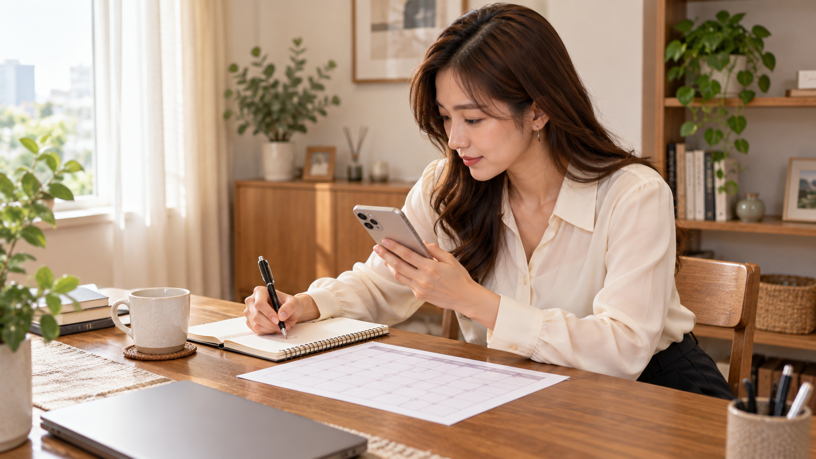 成年新人整理行事曆與可上班時間