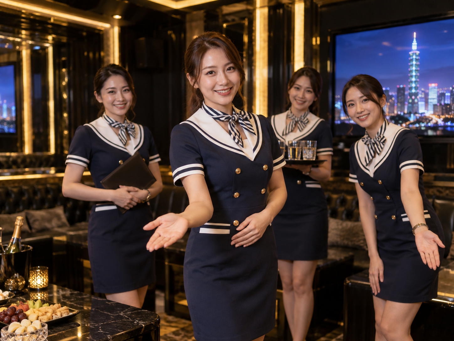 台北制服店成年接待人員與KTV現場